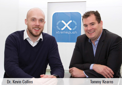 Dr. Kevin Collins, Co-Founder & CTO, Tommy Kearns, Co-Founder & CEO , Xtremepush