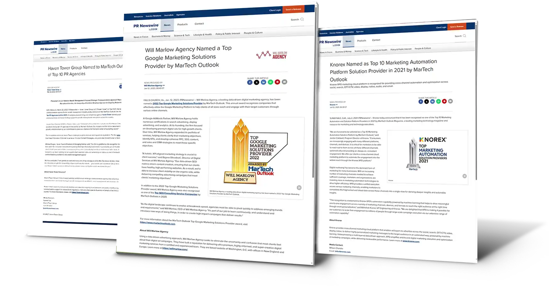 See How Organizations Announce Their Recognition