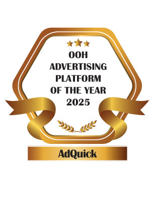 AdQuick | Ooh Advertising Platform Of The Year-2025 Ooh Advertising Platform Of The Year - 2025