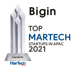 Bigin | Top Martech Startups in APAC-2021 Top 10 MarTech Startups in APAC - 2021