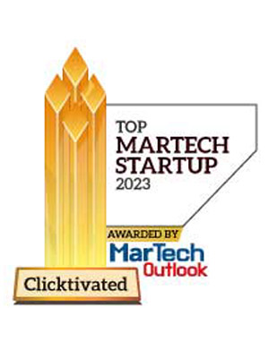 Clicktivated | Top 10 Martech Startups-2023 Top 10 Martech Startups – 2023
