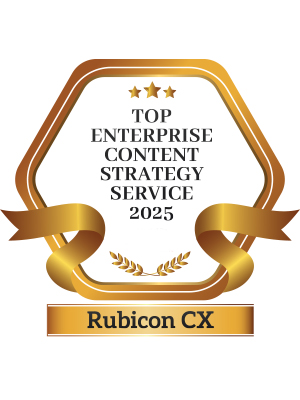 Rubicon CX | Top Enterprise content strategy Service-2025 Top Enterprise content strategy Service 2025