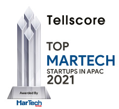 Tellscore | Top Martech Startups in APAC-2021 Top 10 MarTech Startups in APAC - 2021