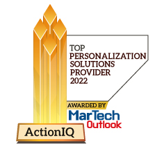 ActionIQ | Top Personalization Solutions Companies-2022 Top 10 Personalization Solutions Companies - 2022